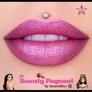 Jeffree Star | ‘Beauty Pageant’ Lip Ammunition | NiB stunner rare pink shimmer 💄